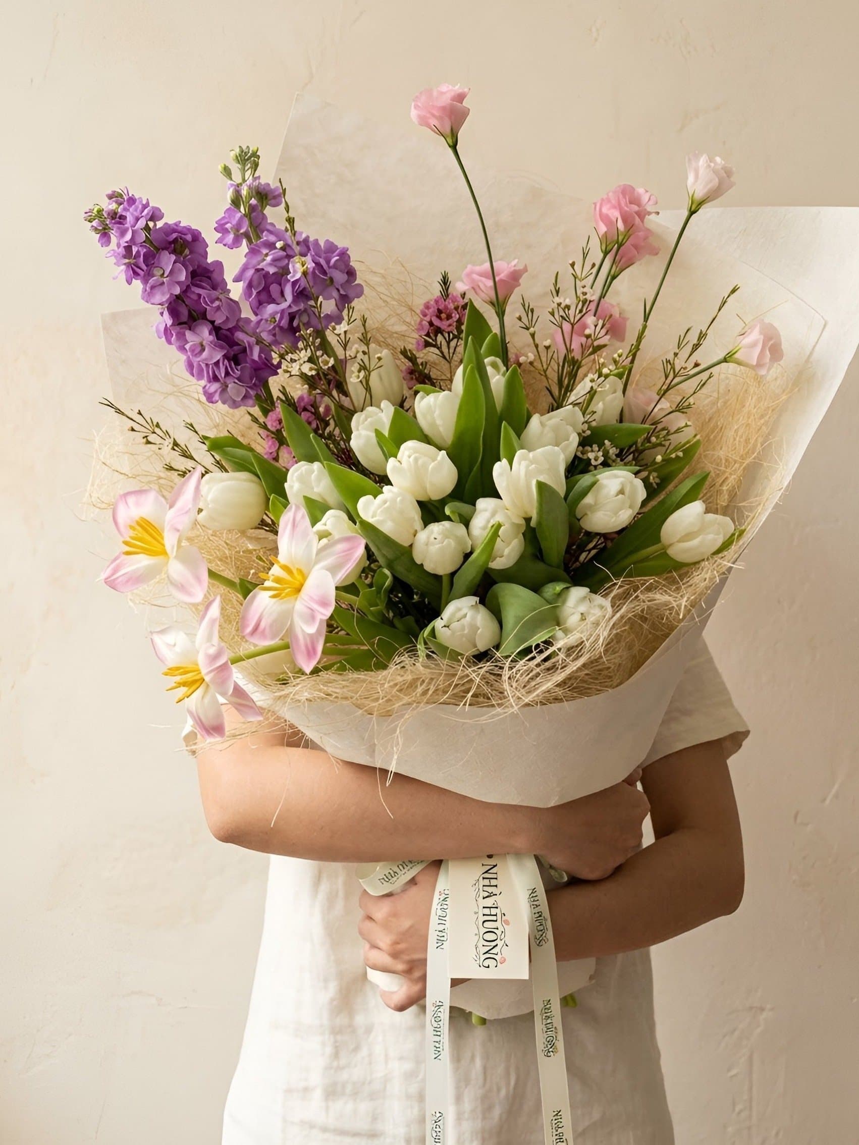 Tulip Trắng Ban Mai