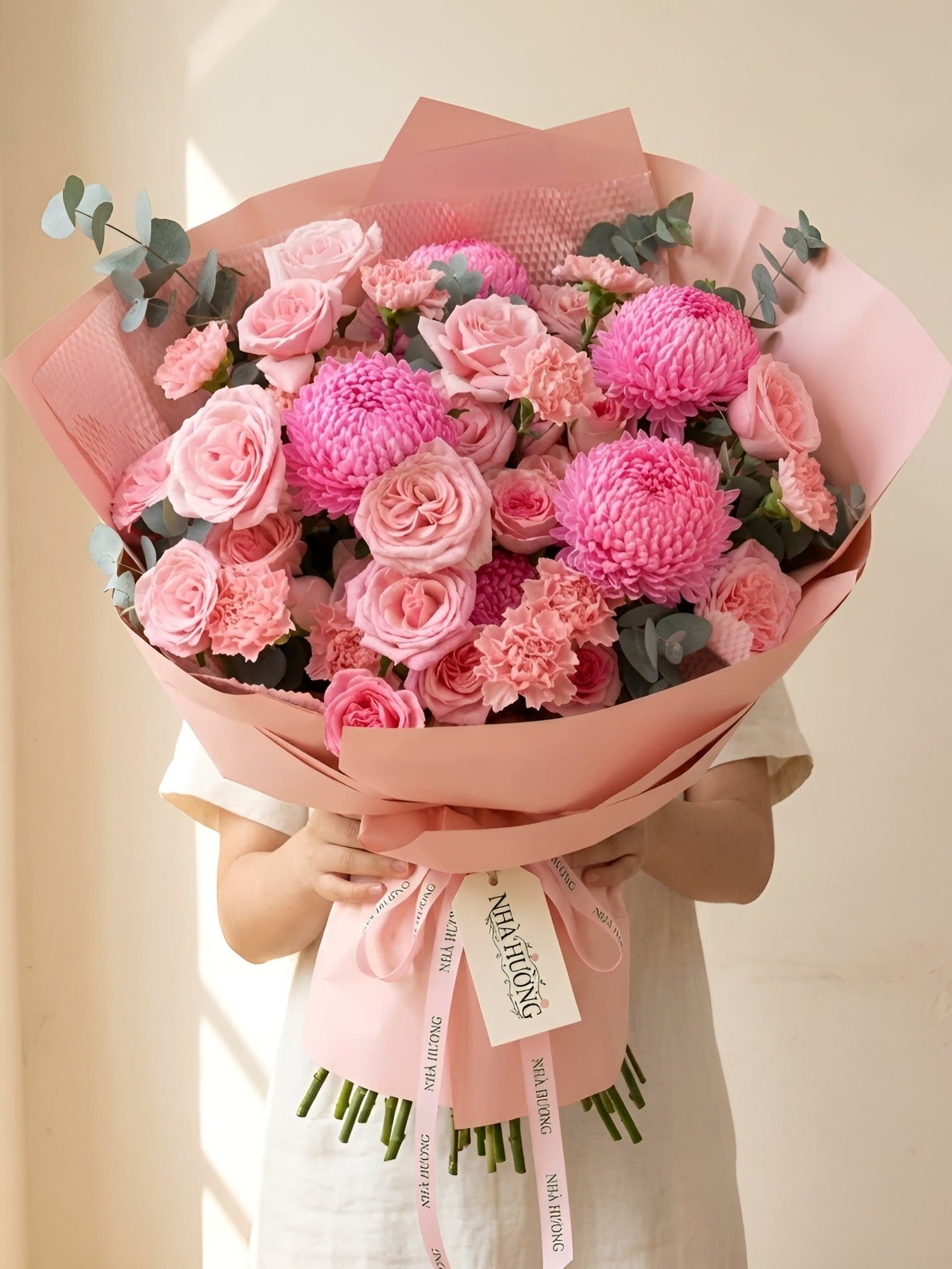 Cúc Hồng Rực Rỡ