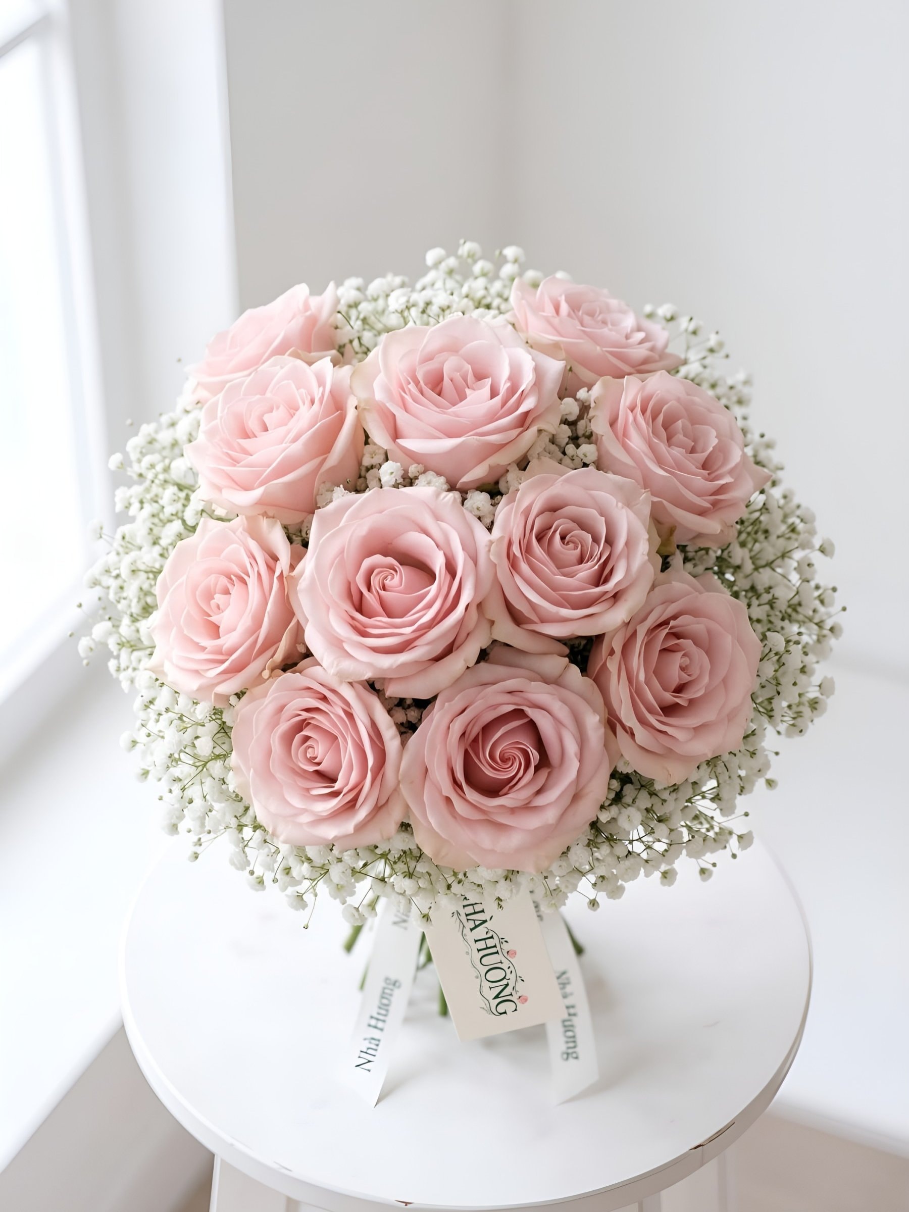 Dreamy Blush Roses — photo 2